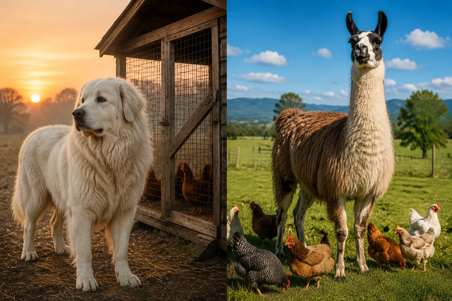 Are Guardian Dogs or Llamas Better for Protecting Chickens