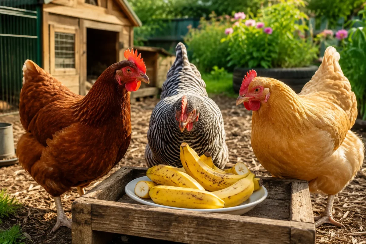 Can Chickens Eat Bananas?