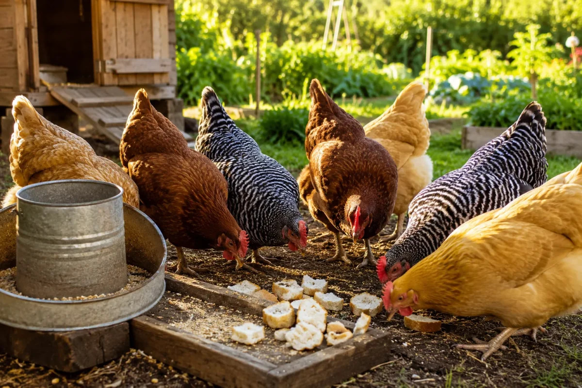 Can Chickens Eat Bread?