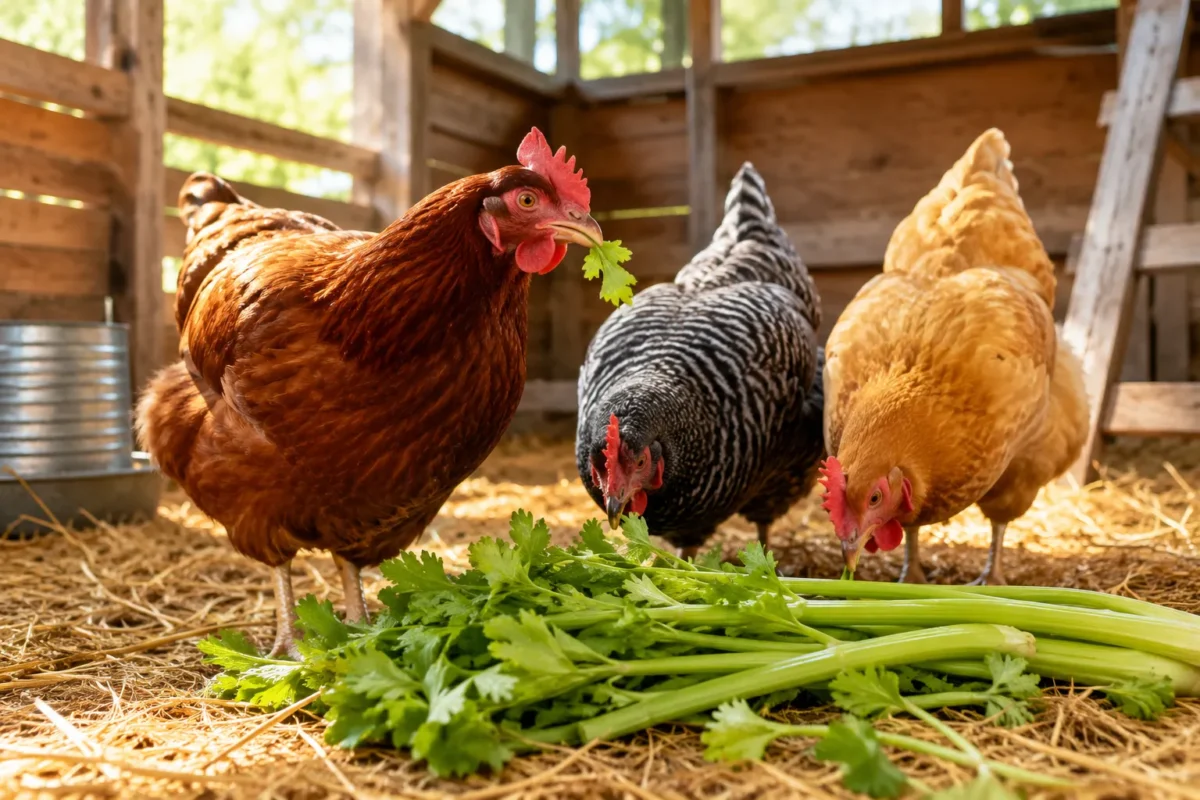 Can Chickens Eat Celery?