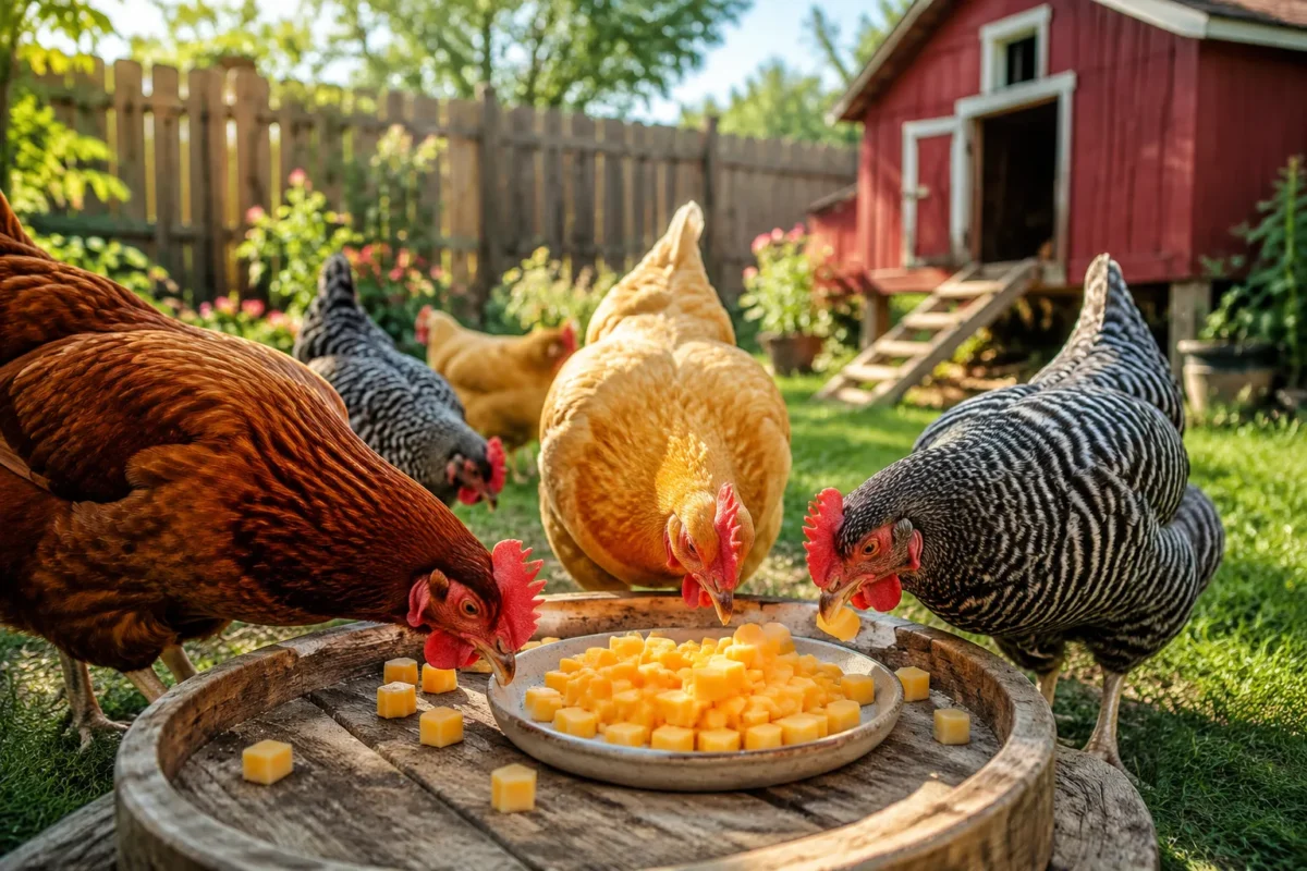 Can Chickens Eat Cheese?