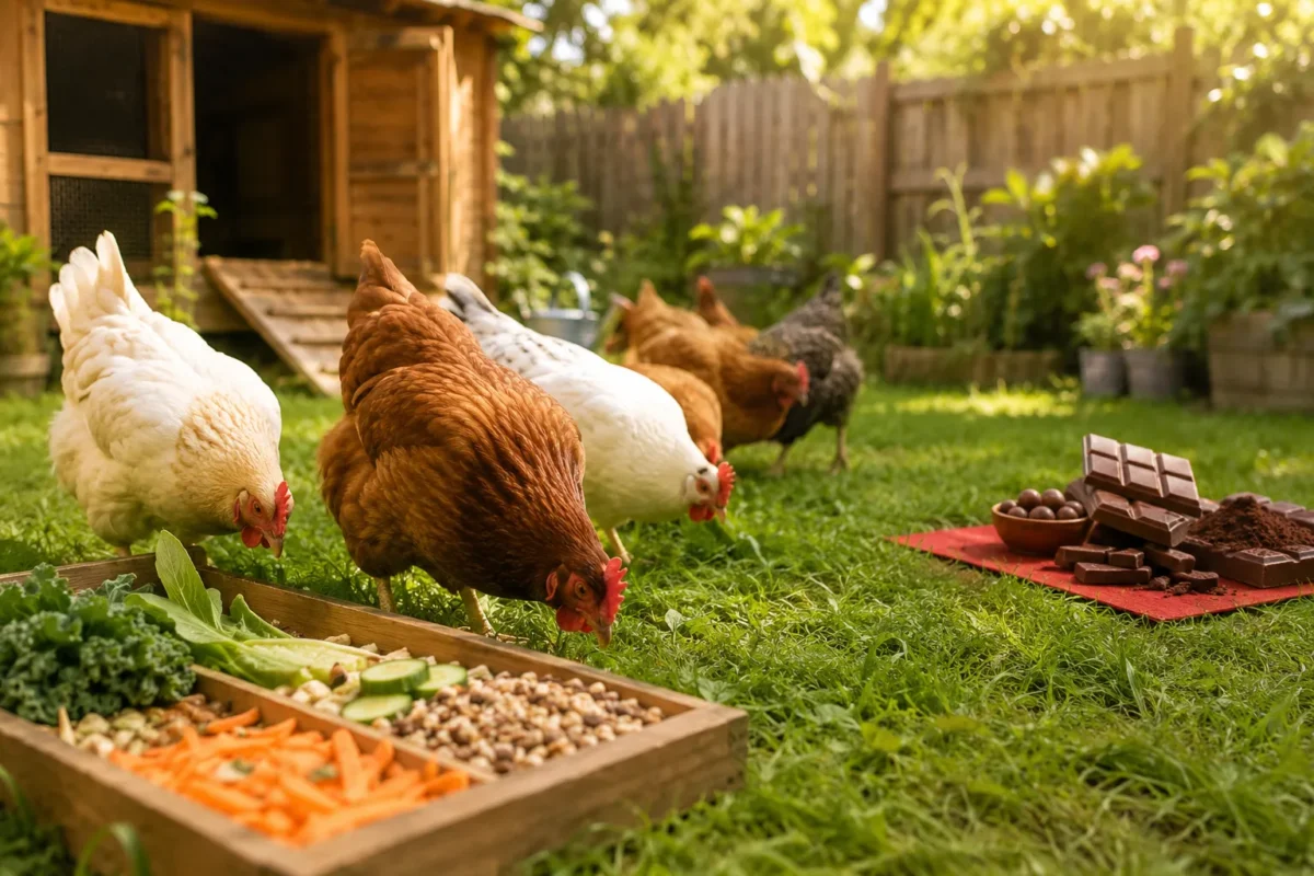 Can Chickens Eat Chocolate? (Why Not)