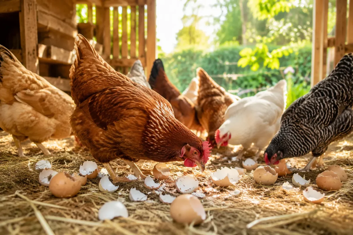 Can Chickens Eat Eggshells?