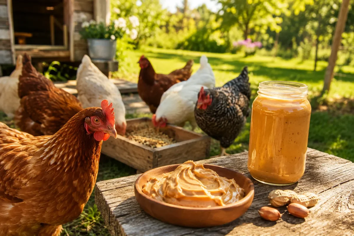 Can Chickens Eat Peanut Butter?