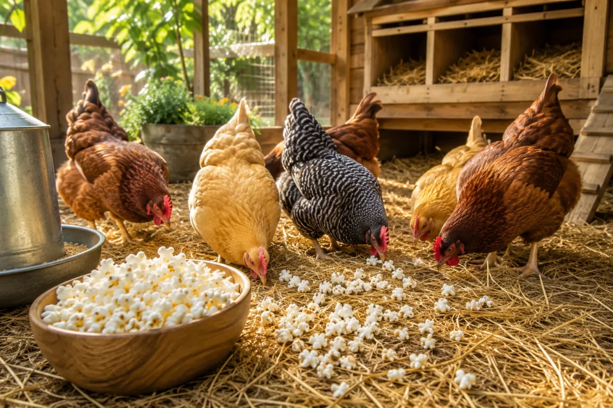 Can Chickens Eat Popcorn?