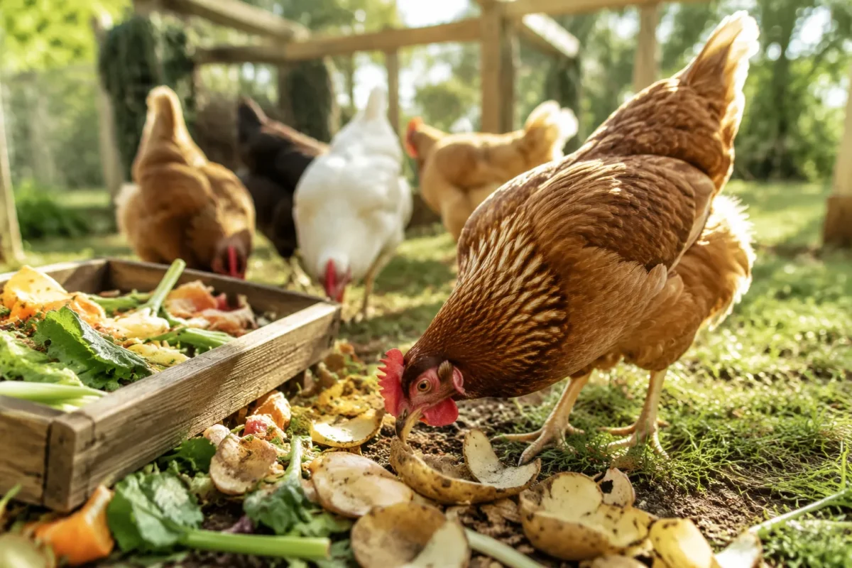 Can Chickens Eat Potato Peels?