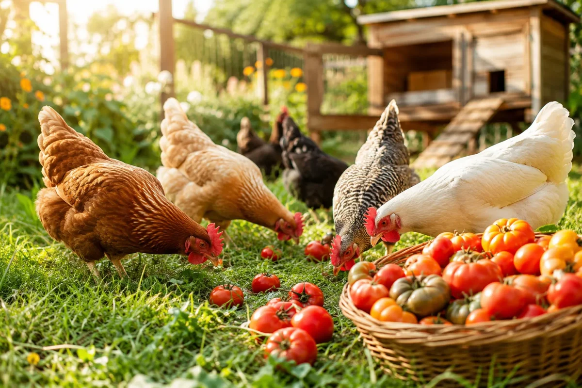 Can Chickens Eat Tomatoes?