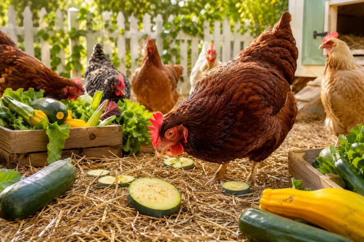 Can Chickens Eat Zucchini?