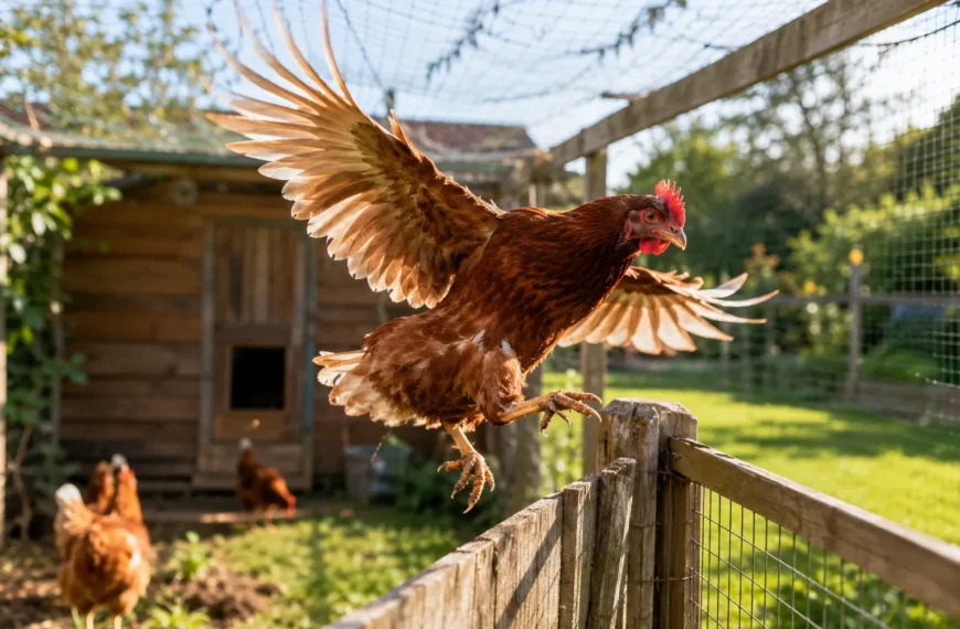 Can Chickens Fly? (And How to Stop Escapes)
