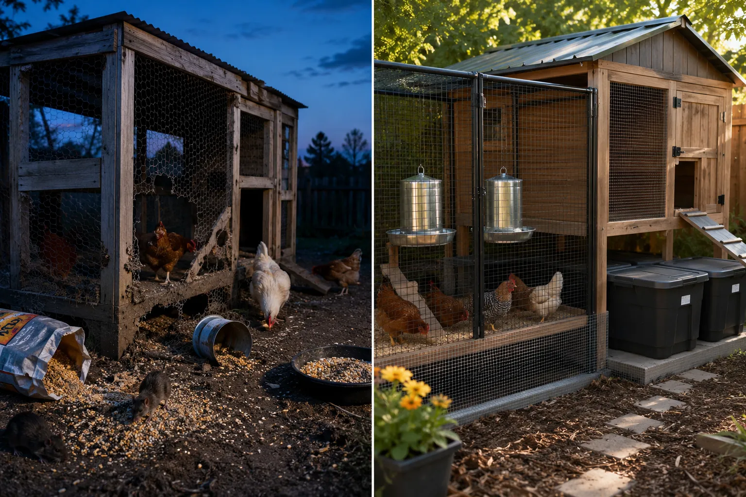 Chicken Coop Design to Prevent Rats