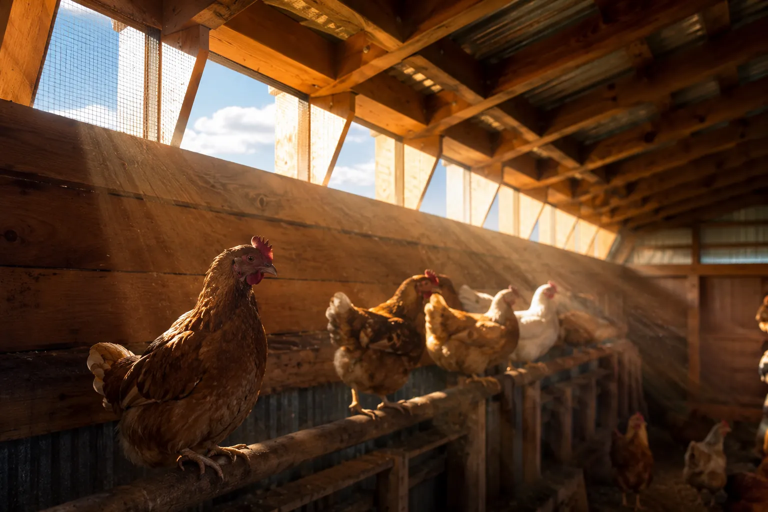 Coop Ventilation vs Drafts: What's the Difference?