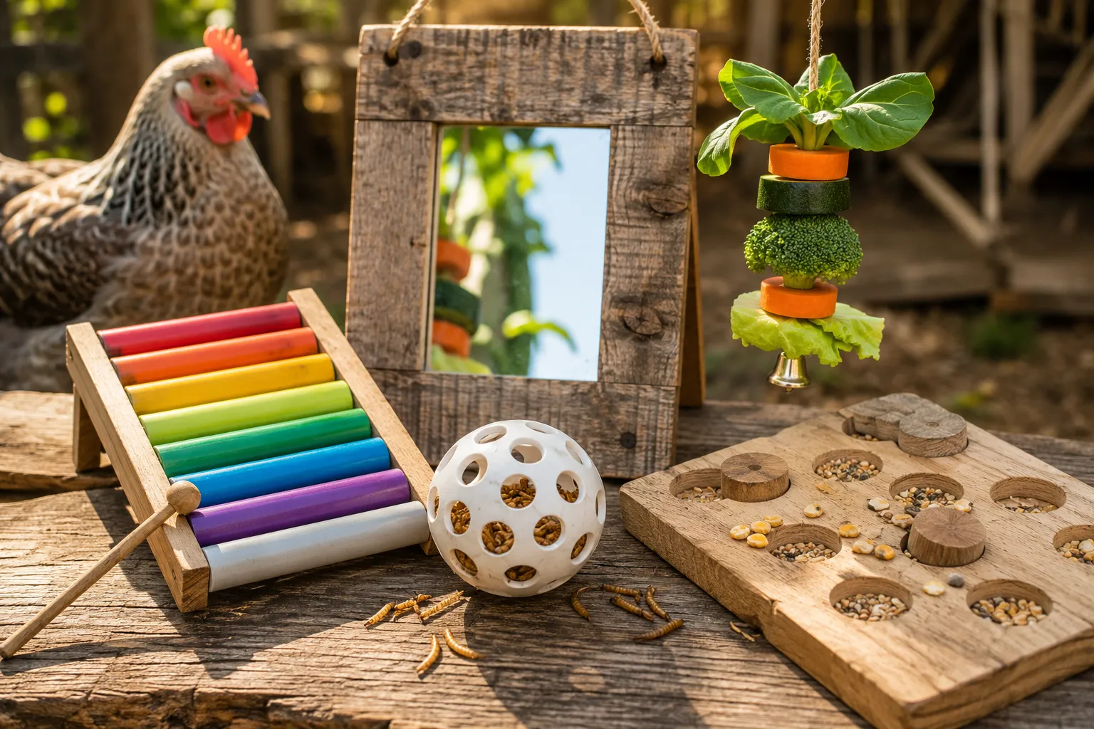 DIY Chicken Boredom Busters on a Budget
