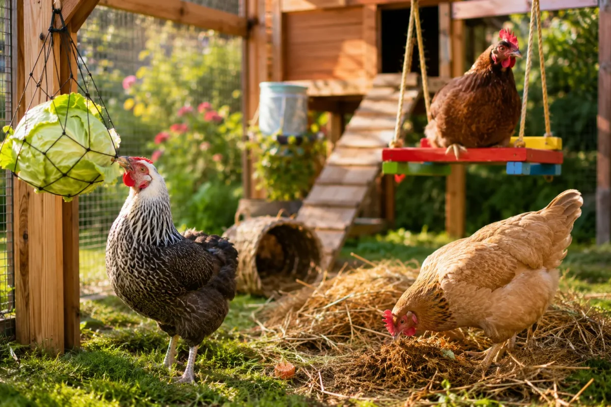 Do Chickens Get Bored? Enrichment Ideas