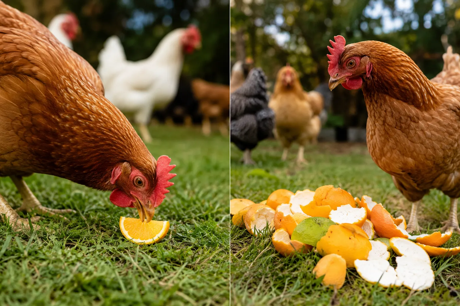 Do Chickens Like the Taste of Citrus Fruits?