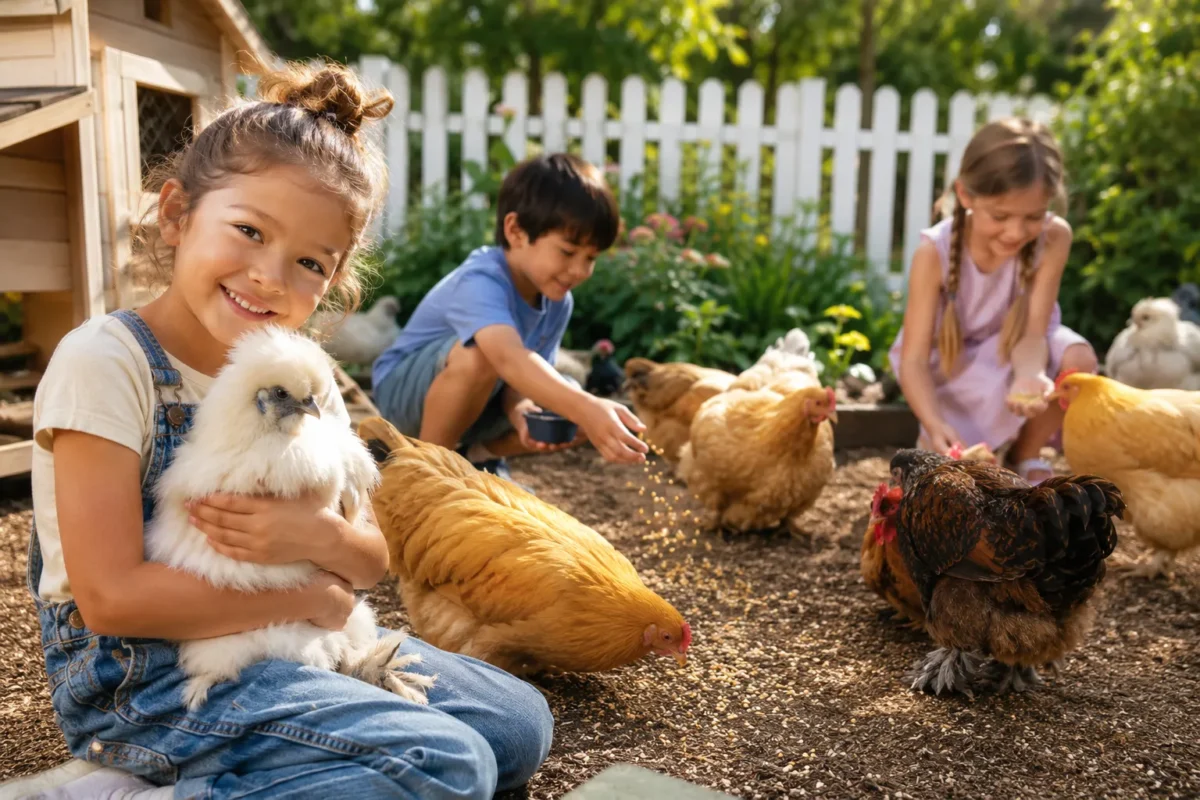 Friendliest Chicken Breeds for Kids