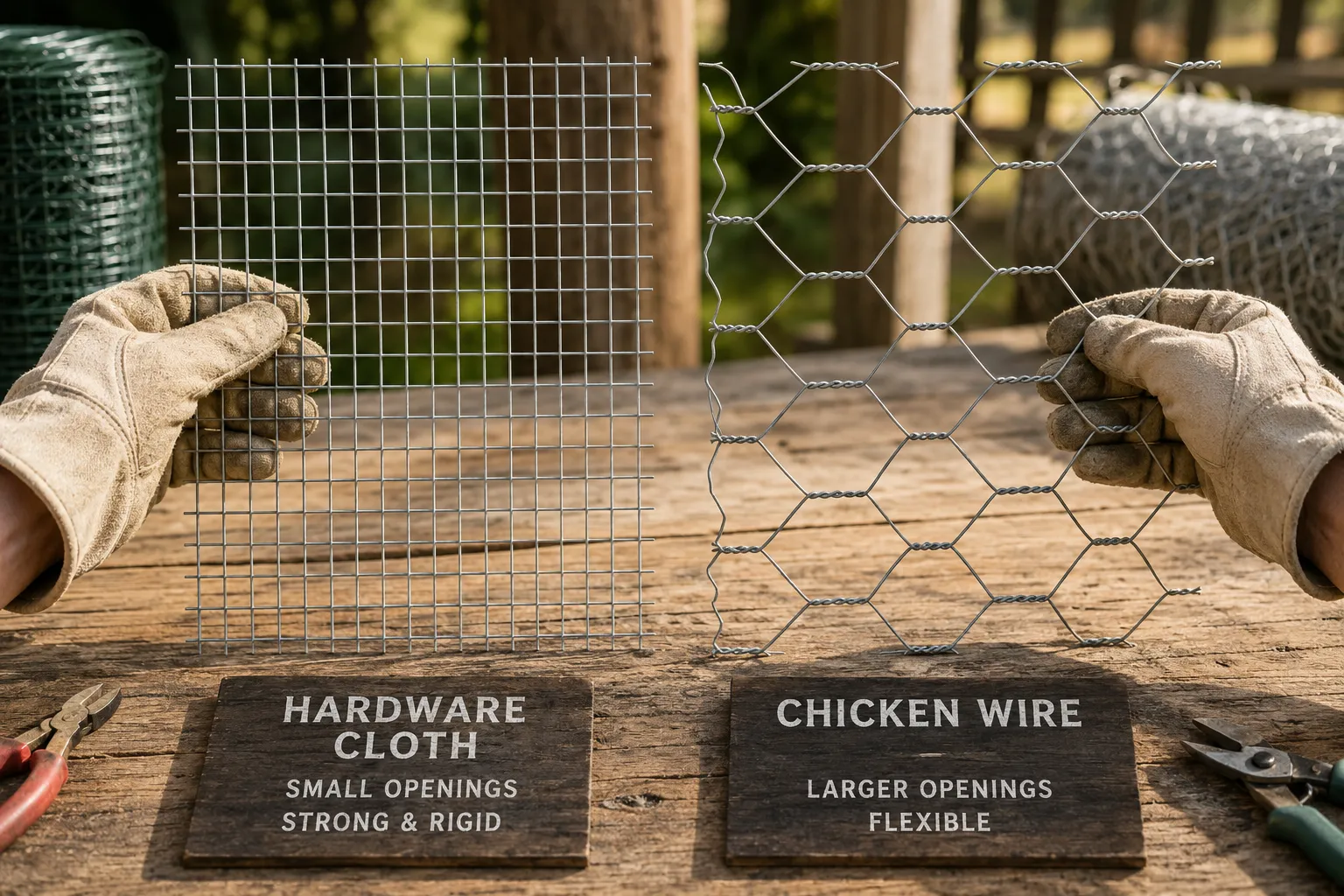 Hardware Cloth vs Chicken Wire: Which Is Better for Foxes