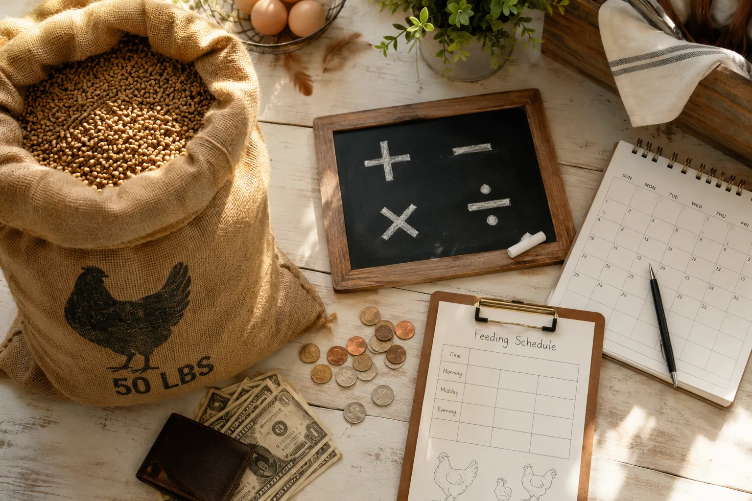 How Much Does It Cost to Feed a Chicken Per Month?