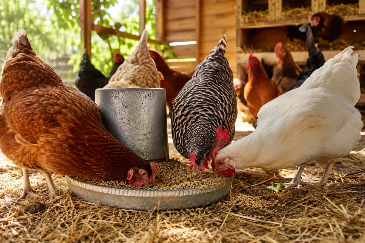 How Much Feed Does a Chicken Eat Per Day?