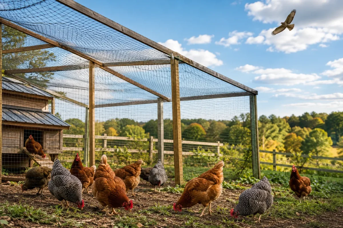How to Protect Chickens From Hawks