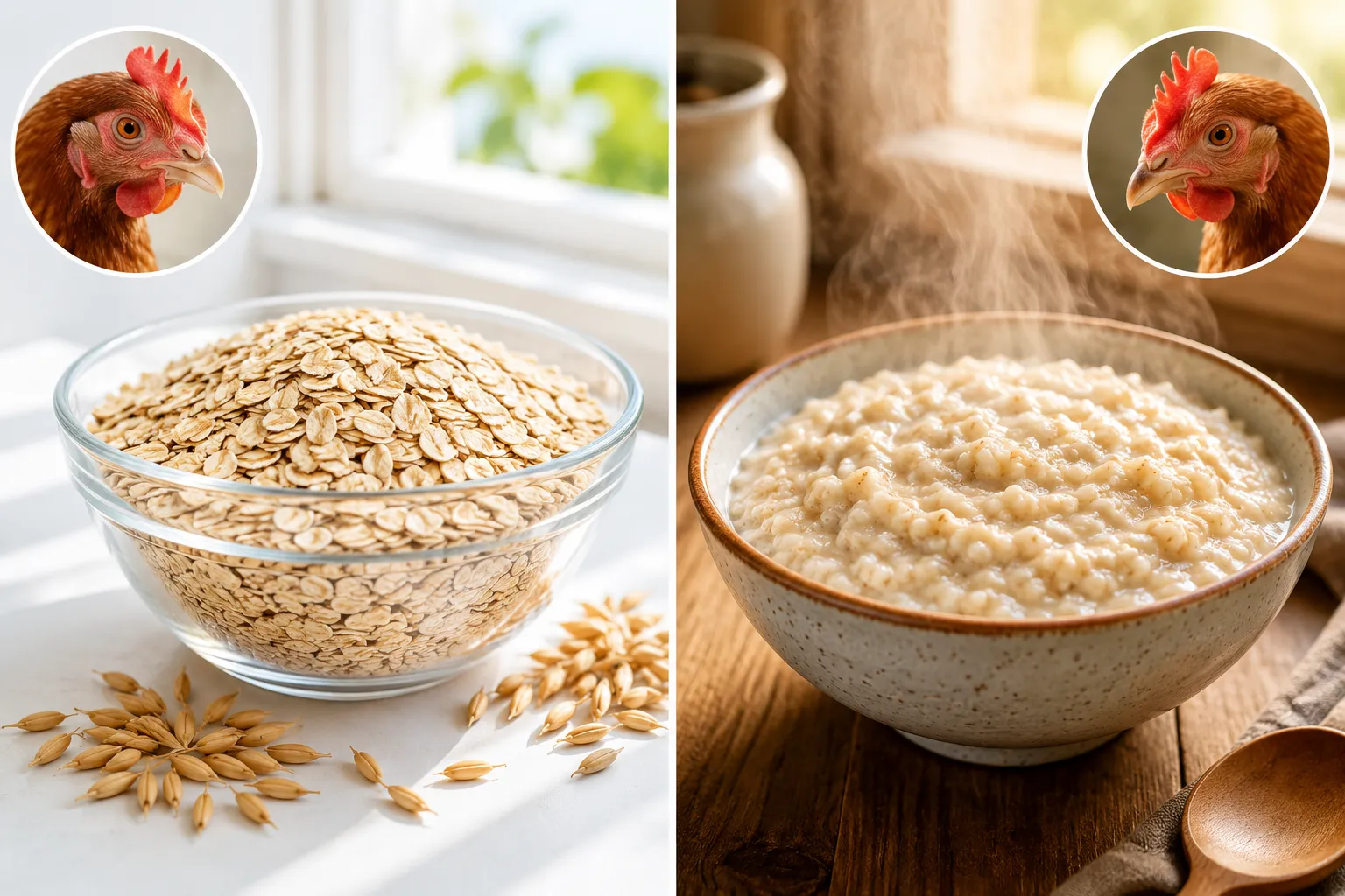 Is Oatmeal Safe for Chickens to Eat?
