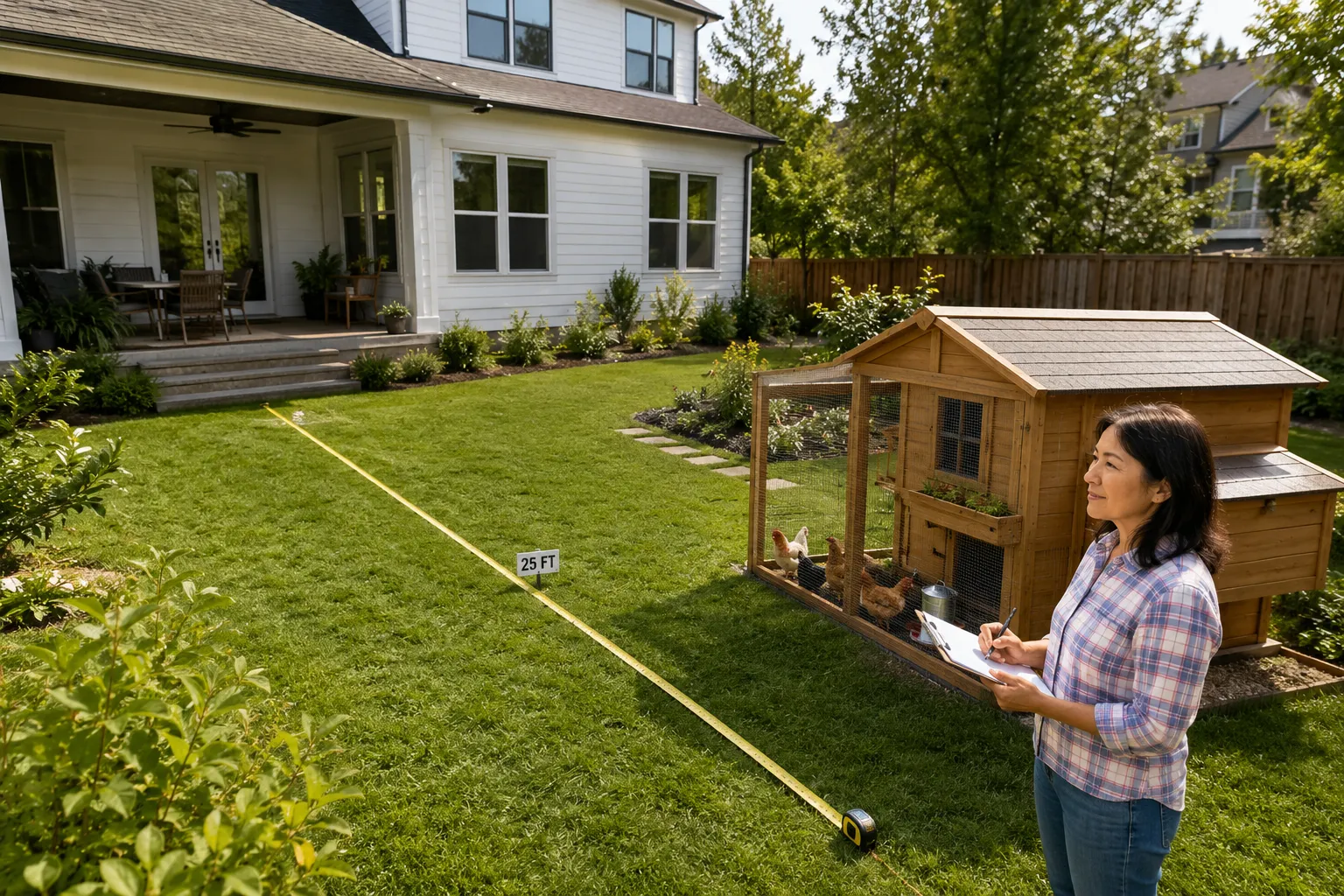Should a Chicken Coop Be in Sun or Shade?