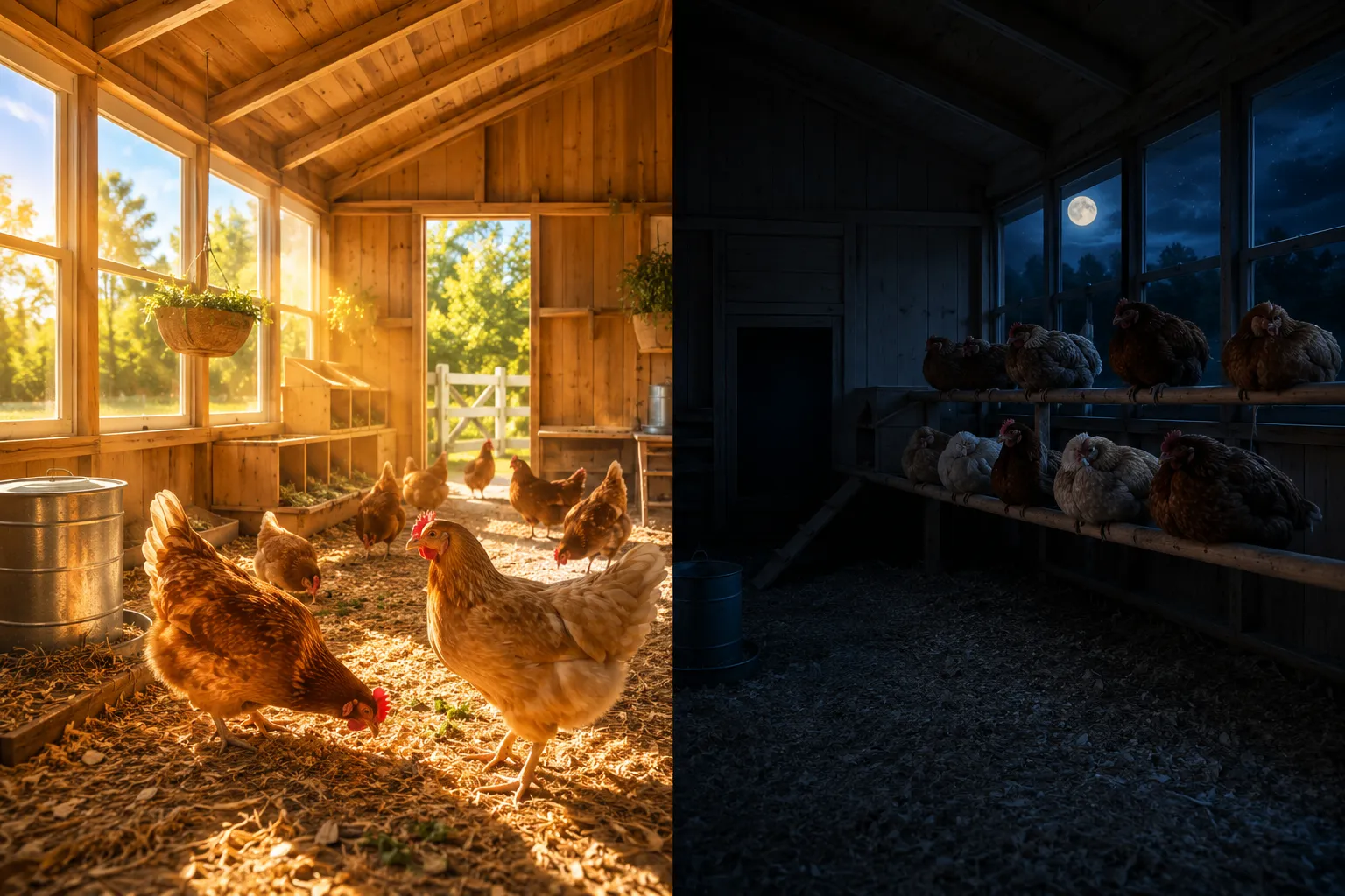 Should I Leave a Light On in My Chicken Coop at Night?