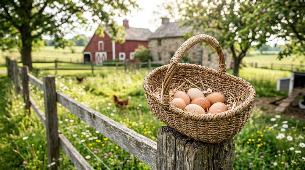 top egg collecting baskets