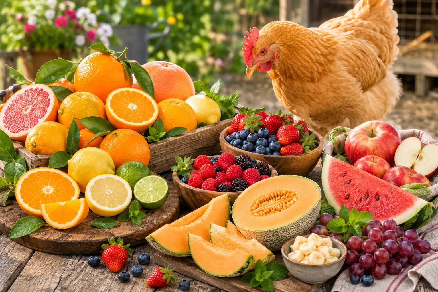 What Happens If Chickens Eat Oranges or Lemons?