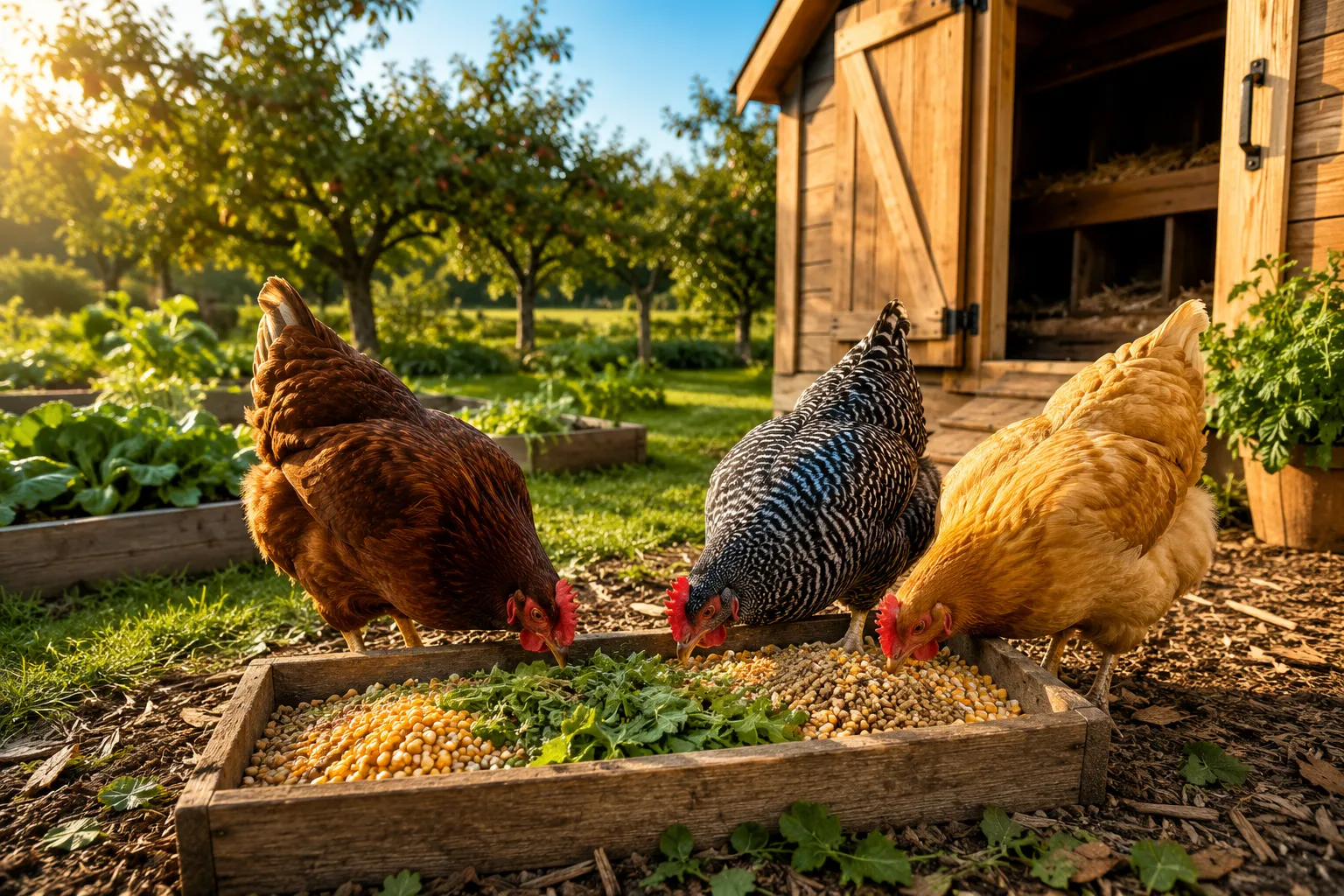 What to Feed Chickens: Complete Diet Guide
