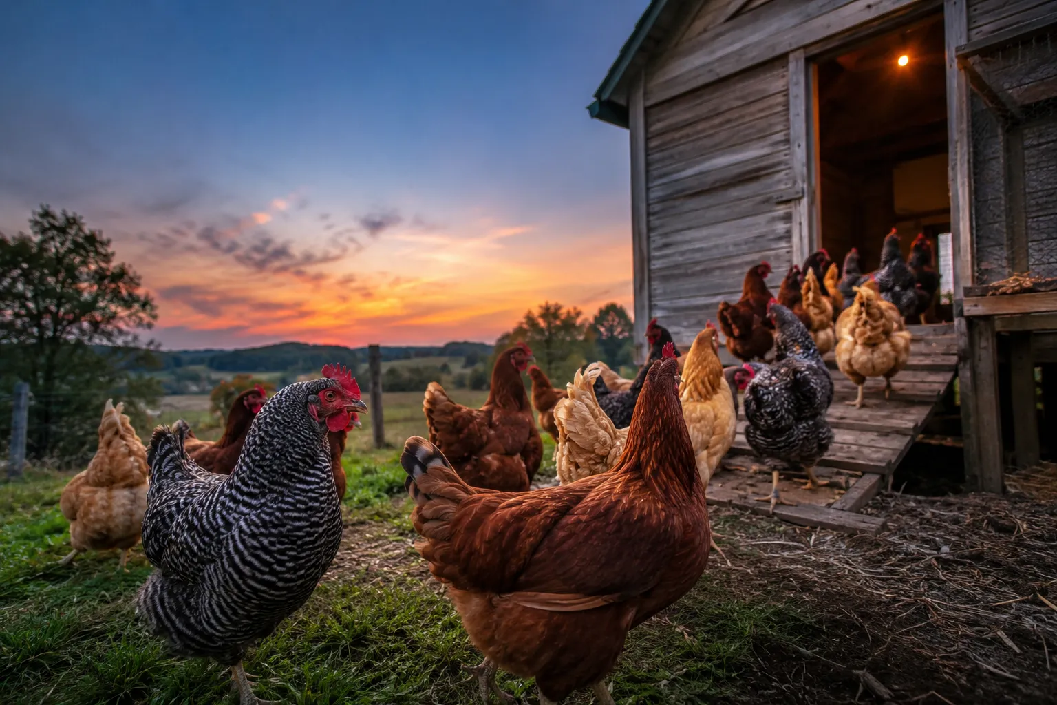 What's the Difference Between Roosting and Nesting in Chickens?