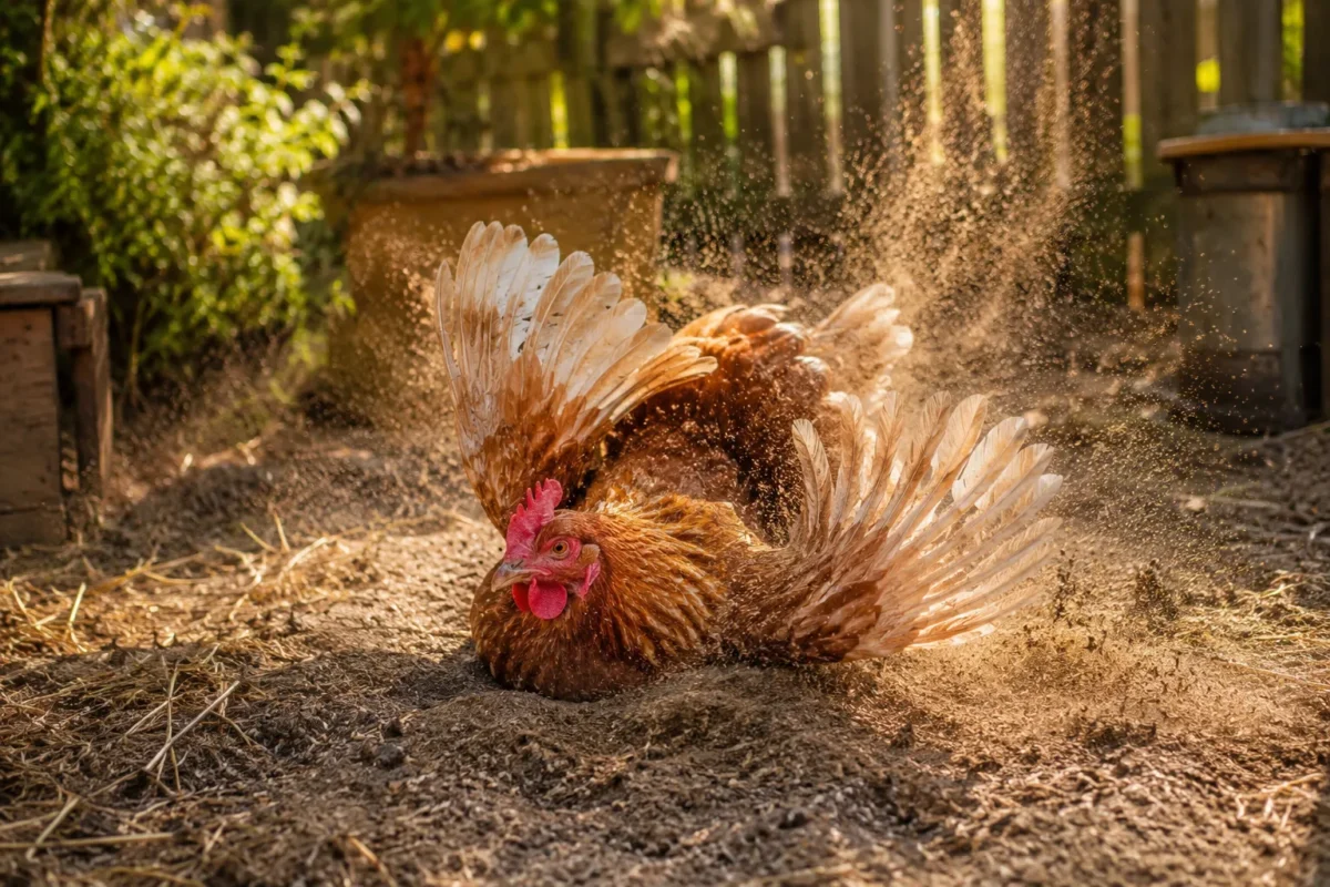 Why Do Chickens Take Dust Baths?