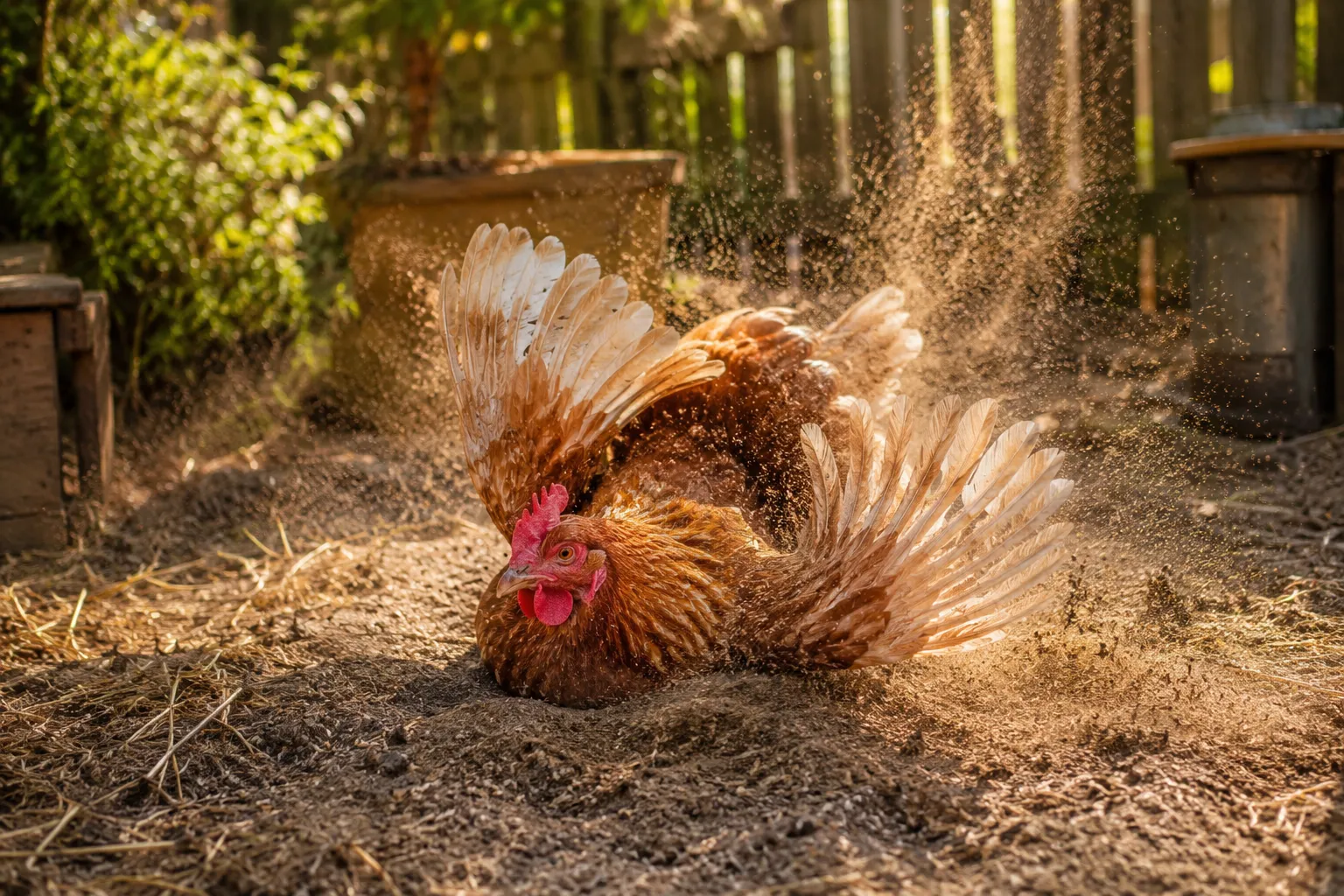 Why Do Chickens Take Dust Baths?